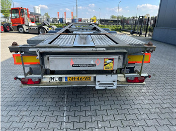 Container transporter/ Swap body semi-trailer Van Hool 20FT/30FT, ADR (EX/II, EX/III, FL, OX, AT), BPW + drum, ALCOA, galvanized, liftaxle, NL-Chassis: picture 4