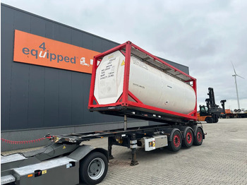 Container transporter/ Swap body semi-trailer VAN HOOL 20'