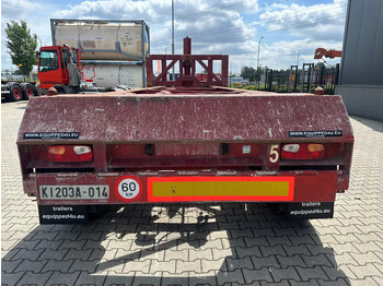 Container transporter/ Swap body semi-trailer Van Hool 3 AXLE 20FT KIEP-CHASSIS, BPW + TROMMELREMMEN: picture 5