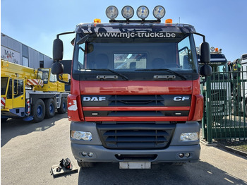 Hook lift truck, Crane truck DAF CF 85.410 8x4 HOOKLIFT + CRANE HIAB 244 EP-3 HIDUO - Radio - Rotator - RETARDER - EURO 4 - BIG AXLES HUB REDUCTION: picture 3