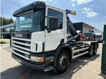 Hook lift truck Scania 114C-340 6x4 HOOKLIFT 20T GANCHO - SPRING / BALLESTAS - CUBOS - MANUAL - EURO 3 - FR TRUCK: picture 3