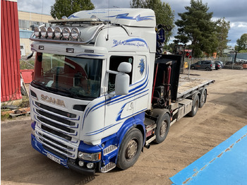 Crane truck SCANIA R 560