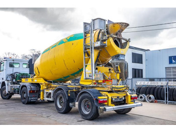 Concrete mixer semi-trailer Cifa BETON MIXER/MALAXEUR/MISCHER-12M3- STEERING AXLE: picture 4