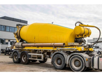 Concrete mixer semi-trailer DE BUF BETON MIXER/MALAXEUR/MISCHER12M3: picture 2 Concrete mixer semi-trailer DE BUF BETON MIXER/MALAXEUR/MISCHER12M3: picture 2