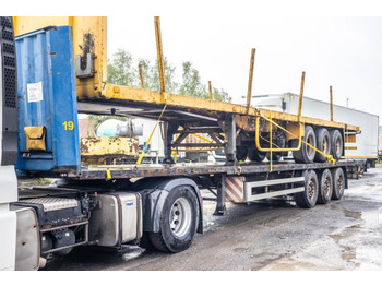 Dropside/ Flatbed semi-trailer KRONE SD