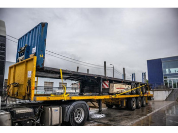 Dropside/ Flatbed semi-trailer KRONE SD