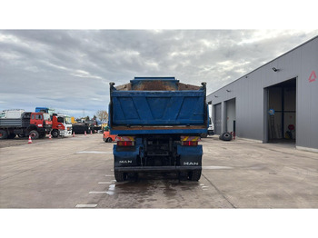 Tipper MAN 35.414 (6 CYLINDER / 8X6 / BIG AXLES / STEEL SUSP. / LAMES / GRAND PONT): picture 5