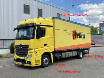 Box truck MERCEDES-BENZ Actros 1848