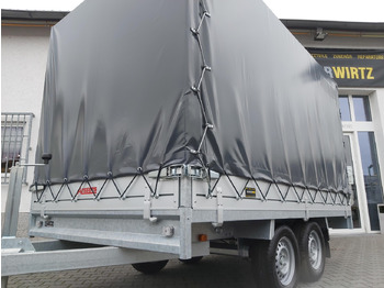 Curtainsider trailer Anssems Hochlader PSX - S 2500 325x178x30cm 180cm Hochplane grau (L) 2500kg Aktion: picture 3 Curtainsider trailer Anssems Hochlader PSX - S 2500 325x178x30cm 180cm Hochplane grau (L) 2500kg Aktion: picture 3
