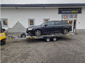 Autotransporter trailer Cartrailer Expert 2745 easyload black 450x216cm ankippbar Winde Reserverad 10" 100km/H 2700kg: picture 4