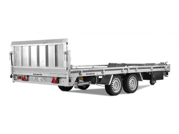 New Car trailer Brenderup 6420 Alu, 64203500, Hochlader kippbar 3,5 t. 4080x2050x100mm: picture 5