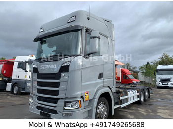Cab chassis truck SCANIA S 450