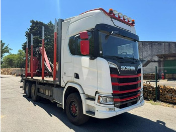 Timber truck SCANIA R 650