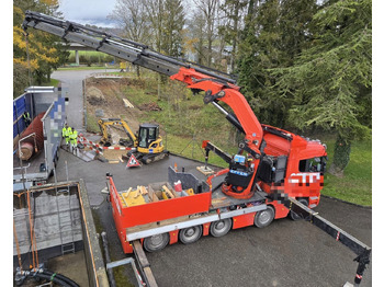 Crane truck Scania R500 V8 LB10x4, E5, Effer 1750 8S, FLYJIB, 44m: picture 3