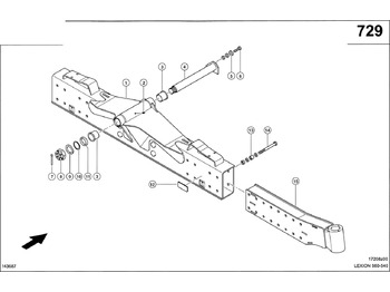 Axle and parts CLAAS