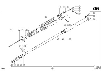 Hydraulic cylinder CLAAS