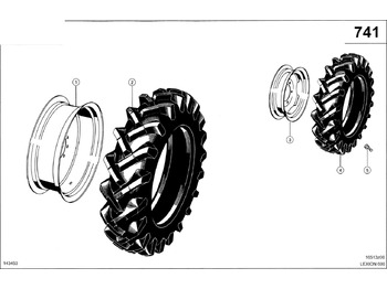 Wheels and tires CLAAS