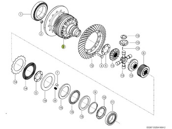 Differential gear CLAAS