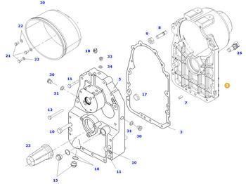Gearbox and parts FENDT