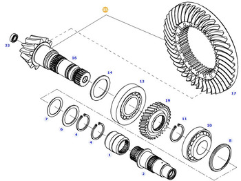Gearbox and parts FENDT