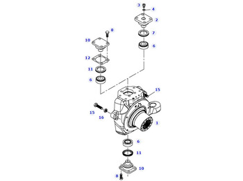 Steering knuckle FENDT