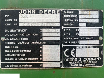 Body and exterior JOHN DEERE