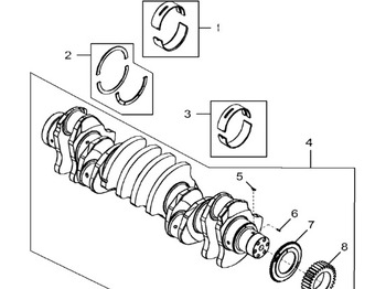 Engine and parts JOHN DEERE