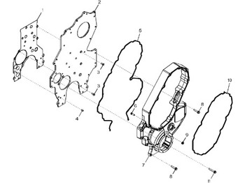 Engine and parts JOHN DEERE