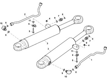 Hydraulic cylinder JOHN DEERE