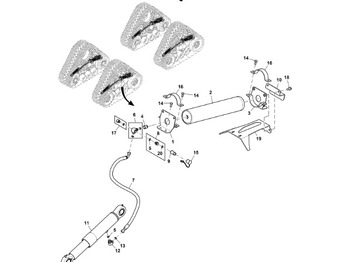 Undercarriage parts JOHN DEERE