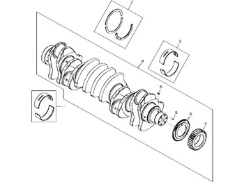 Crankshaft JOHN DEERE