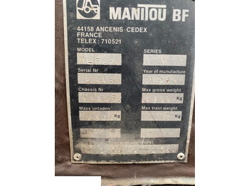 Engine MANITOU MLT 626