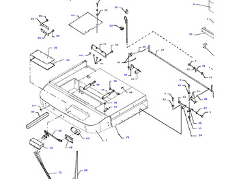 Body and exterior MASSEY FERGUSON