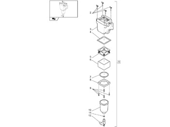 Fuel filter NEW HOLLAND