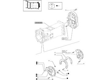 Gearbox and parts NEW HOLLAND