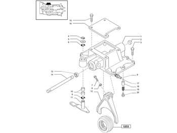 Gearbox and parts NEW HOLLAND