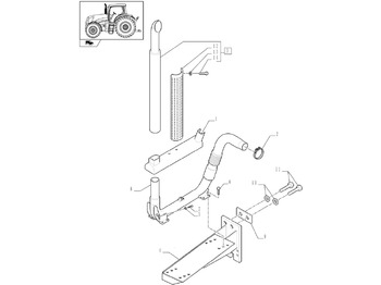 Muffler NEW HOLLAND