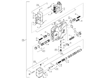 Hydraulic valve NEW HOLLAND