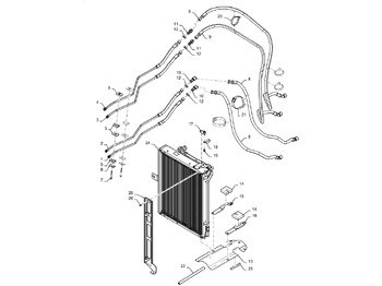 Cooling system NEW HOLLAND