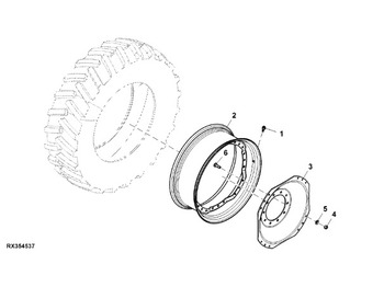 Rim JOHN DEERE