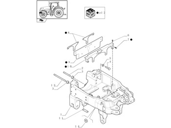 Spare parts NEW HOLLAND