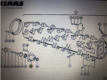Spare parts CLAAS