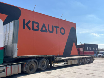 Dropside/ Flatbed semi-trailer ZASŁAW