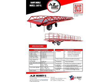 Loading ramp **RENTAL 12-24-36 Month** AZ RAMP-EASY XL-8 . Mobil Loading Ramp: picture 4 Loading ramp **RENTAL 12-24-36 Month** AZ RAMP-EASY XL-8 . Mobil Loading Ramp: picture 4