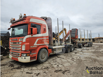 Timber truck SCANIA R 560