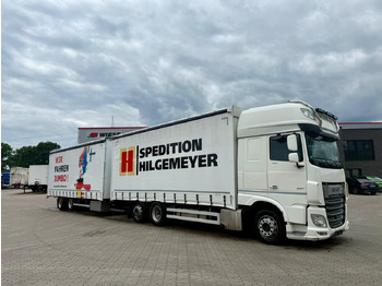 Curtainsider truck DAF XF 480