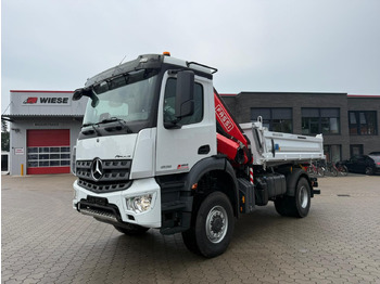 Mercedes-Benz Arocs 1835 4x4 Allrad Fassi F135 Kran Kipper leasing Mercedes-Benz Arocs 1835 4x4 Allrad Fassi F135 Kran Kipper: picture 1