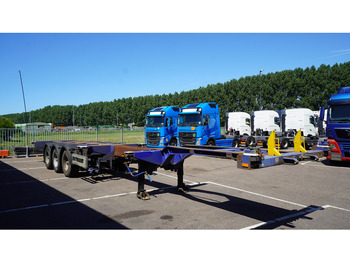 Container transporter/ Swap body semi-trailer Pacton 3 AXLE MULTI CONTAINER TRANSPORT TRAILER EXTENDABLE 45 FT: picture 3 Container transporter/ Swap body semi-trailer Pacton 3 AXLE MULTI CONTAINER TRANSPORT TRAILER EXTENDABLE 45 FT: picture 3