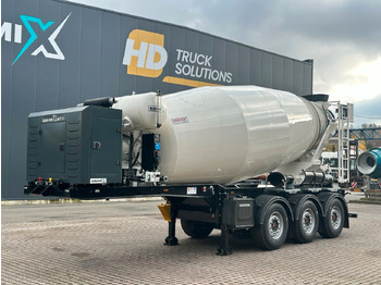 Concrete mixer truck