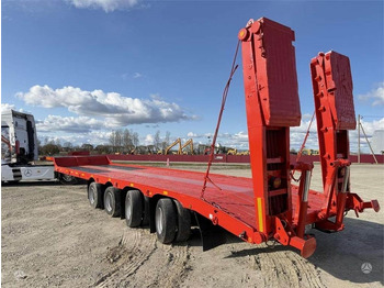 Low loader semi-trailer GROENEWEGEN